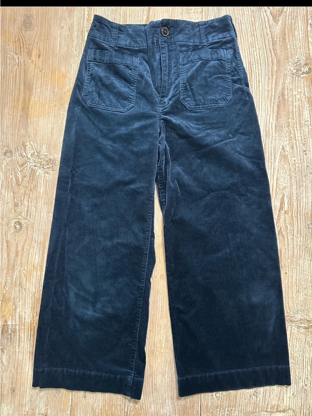 Anthropologie Maeve Wide Leg Collette Corduroy Pants | Size 30 - Picture 4 of 10